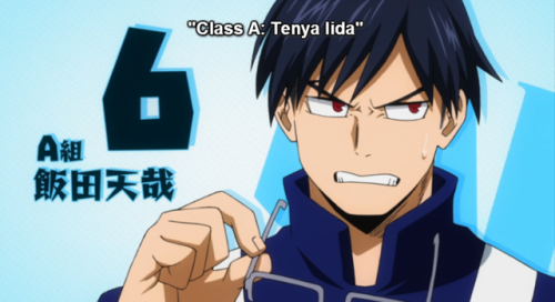 pinkdiamondprince - Iida’s eye color was red in the manga but...