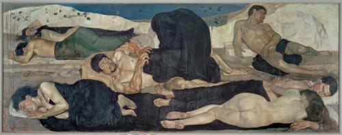 Ferdinand Hodler (Swiss; 1853–1918)Die Nacht = NightOil on canvas, 1889–90Kunstmuseum Bern, Bern, Sw