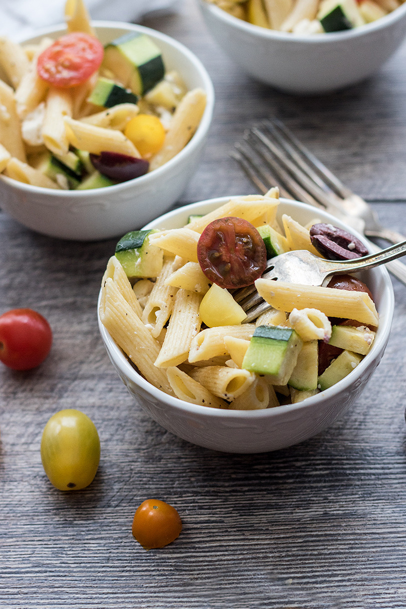 Simple Penne Pasta Salad | a Love a fare