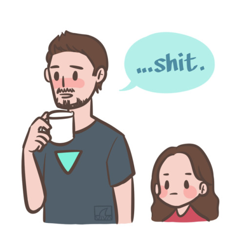 vivasharkart: Only mommy says that word.   Like mother father, like daughter   