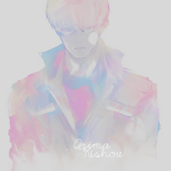 jinruinosaikyo:  nain asked: Arima Kishou in blue and pink