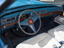 carinteriors:  1976 Cadillac Fleetwood Eldorado