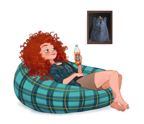 Commission: Cozy Merida