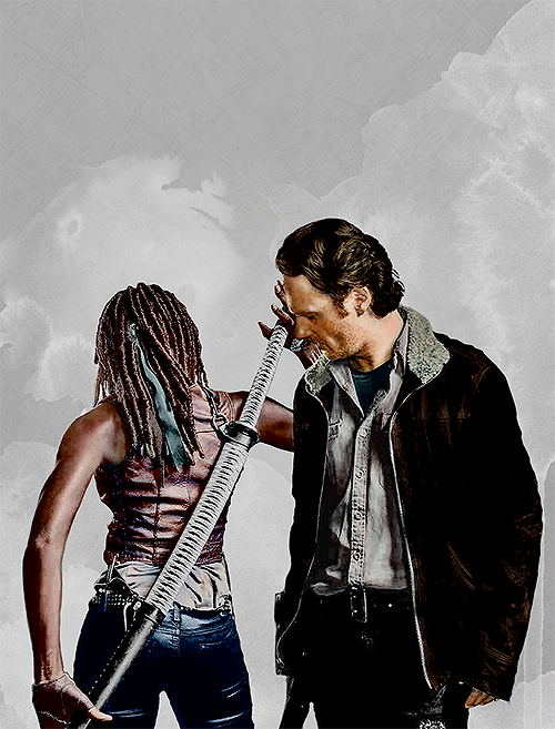 Porn photo ricky-grimes:  Rick checkin’ out Michonne’s