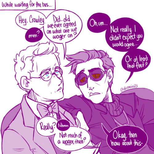 noire73:  Ineffably Normal 5/? PREVIOUS | NEXT? I sorta forgot to add what they were waging on. Crow