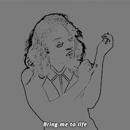 korday:Write on my skin, bring me to life