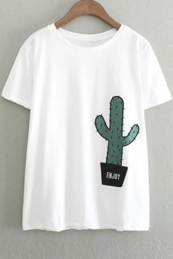 jollyenthusiastsublime:  Cactus Print : Left // Right Alien Print : Left // Right  Alien Embroidery : Left // Right 