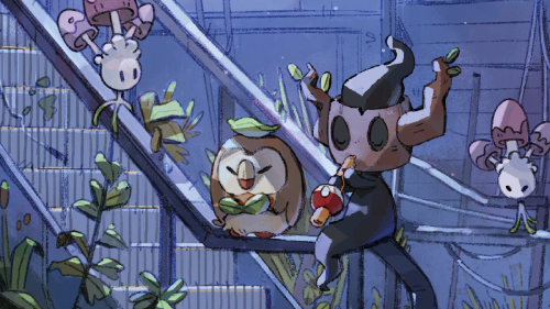 5 more days to preorder Petal Dance! This is a preview of the talented pigeoncindy_’s piece! P
