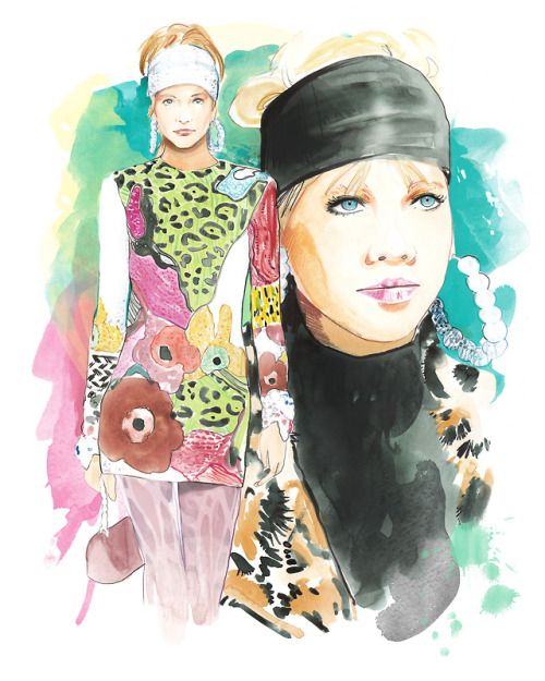 .@NYFW coverage for @CFDA! Here’s the first #illustration: @TomFord! www.francescoloiacono.com