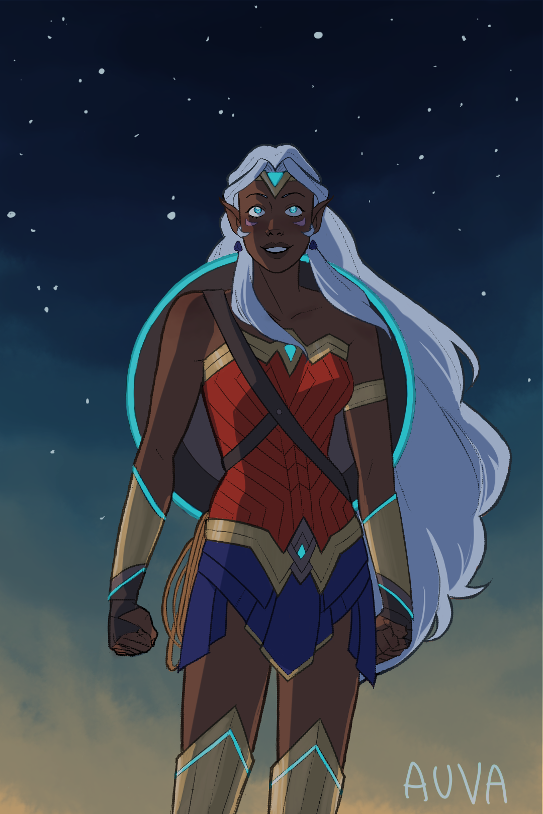 auva:  “I will fight, for those who cannot fight for themselves” Wonder Woman