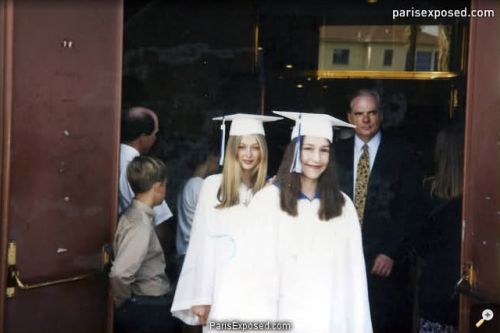 Paris Hilton&rsquo;s 8th grade graduation.