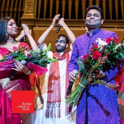 berkleecollege:  #TBT #ThrowbackThursday to A.R. Rahman being honored at #Berklee! #India #indianmusic #music # (à Berklee College of Music)