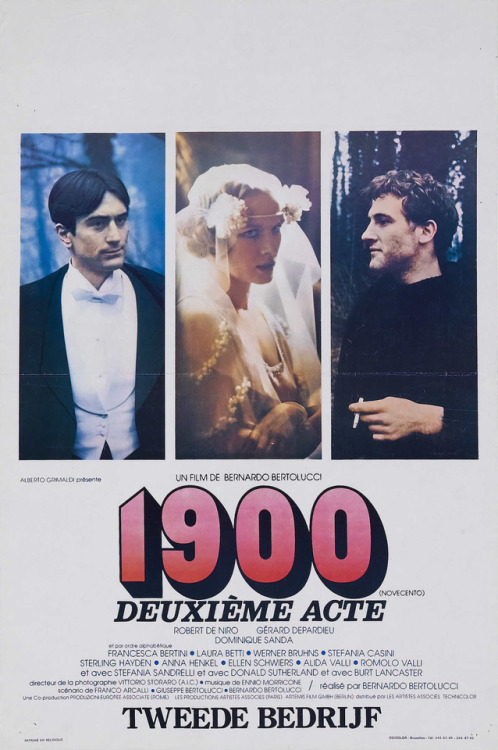 Poster of Novecento by Bernardo Bertolucci, 1976