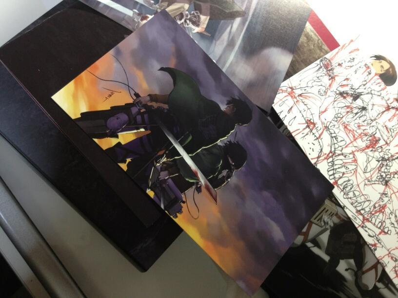  suniuz dug around SnK episode 13 endcard illustrator Yusuke Nomura&rsquo;s old