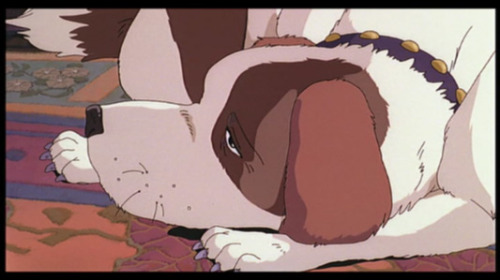 wannabeanimator: Did you know? The dog in Kiki’s Delivery Service is a homage to the Saint Ber