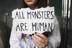 todounpalo-yaloves:     all monsters are human - american horror story  