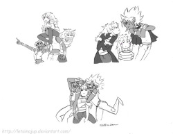 my-lovely-sketches: Yugioh - ‘Draw The Squad’ reference sketching - Conspireshipping, Necroshipping, and Fetishshipping?! Did I get the shipping names right? lol This was a lot of fun, I been wanting to draw this for a while, but I had to make sure