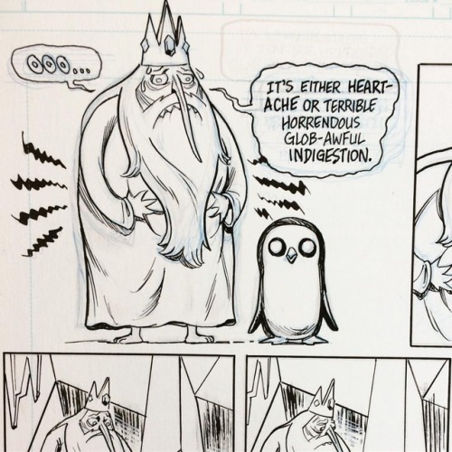 More characters from my short story in Adventure Time Comics No 21, out this week from @boom_studios