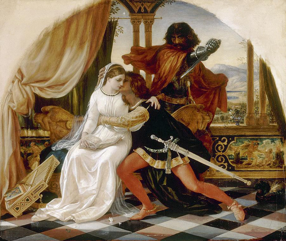 hildegardavon:  nataliakoptsevaSir Joseph Noel Paton, 1821-1901  The murder of Paolo