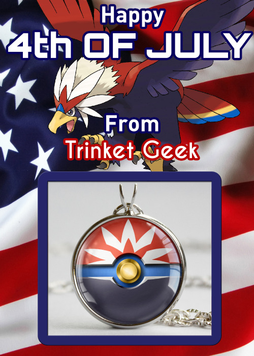 trinketgeek:  ✨ HAPPY 4TH OF JULY! ✨ In tribute to the most American day of the year, I’v