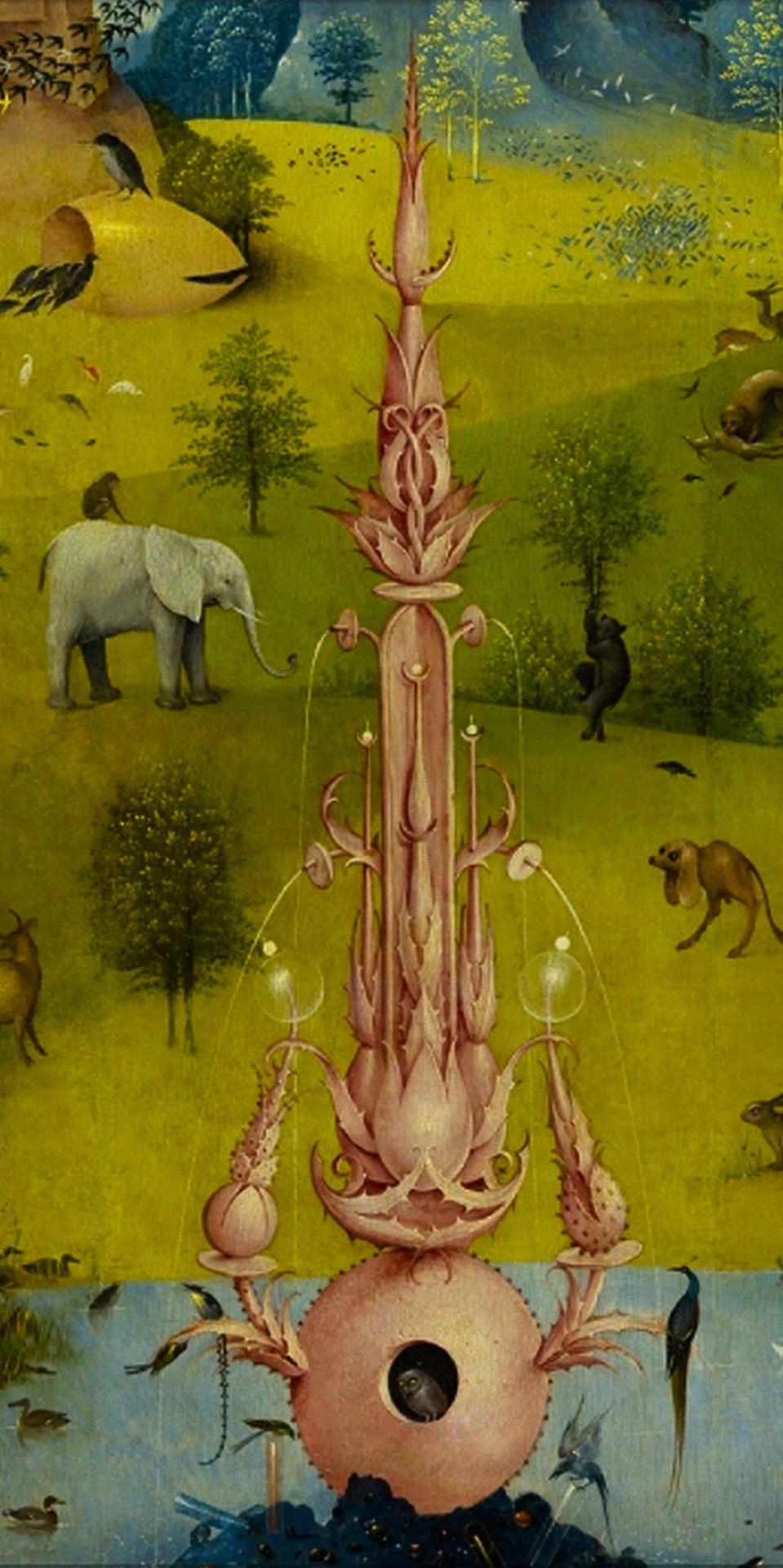 magictransistor:  Hieronymus Bosch, The Garden of Earthly Delights, ca. 1515.