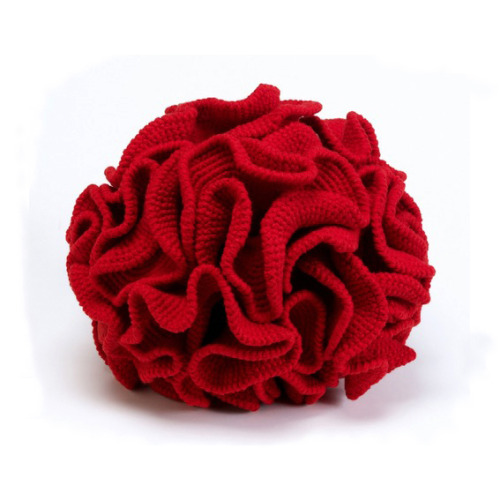 Daina Taimina, model of hyperbolic space, 2011. Wool. Crocheted. USA. Via Cooper Hewitt.