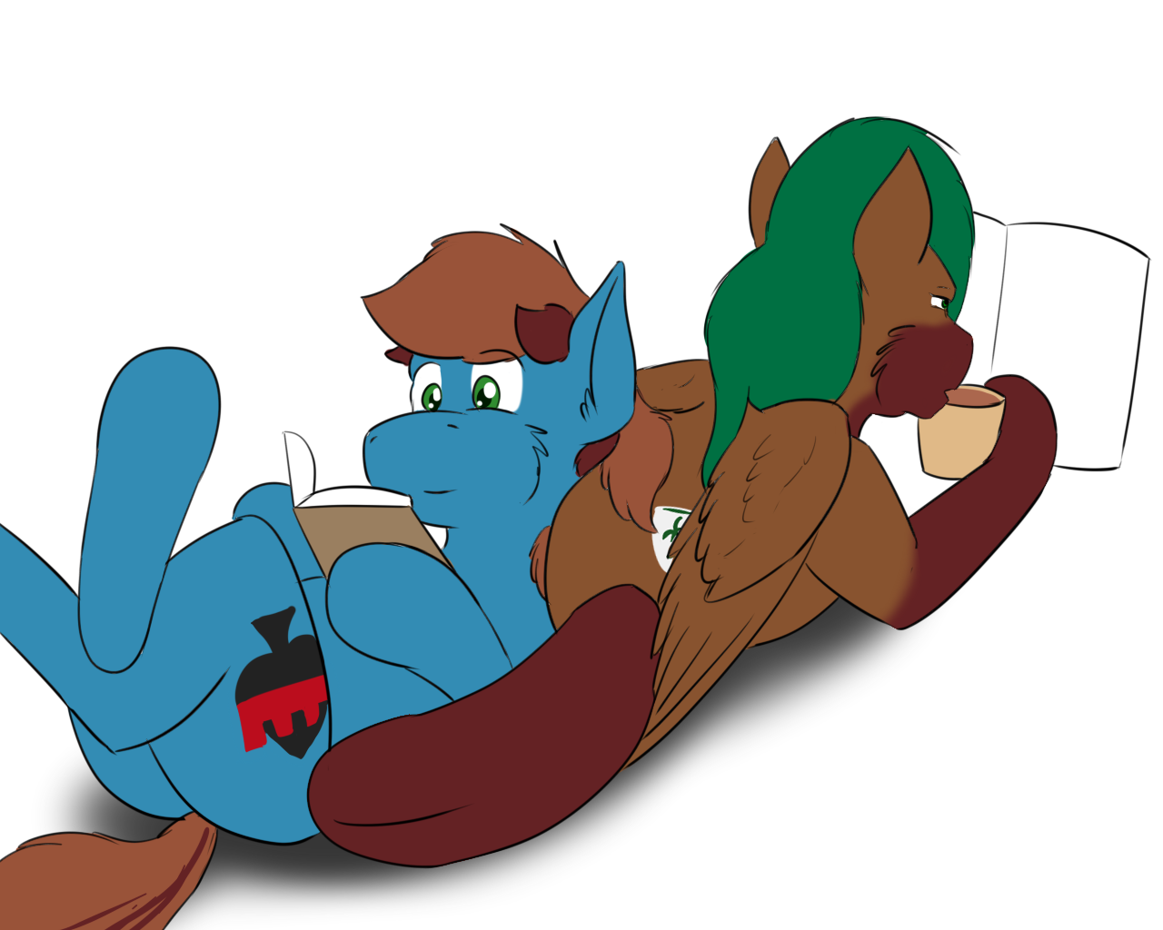 askspades:Pegasi make for the most comfortable pillows! ^w^