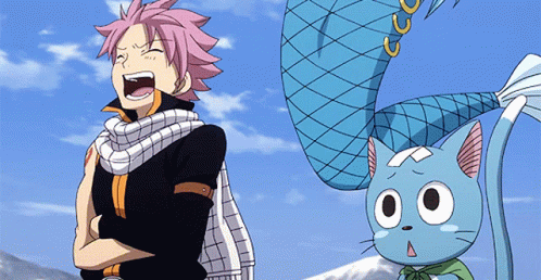 I Know It Was Anime-only, But This Was Such A CUTE Nalu Moment When Lucy Put On That Play To Try To Make