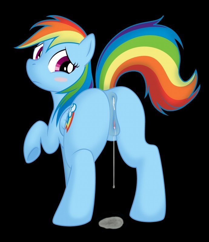 ponyr34isbestpony:  Well someone asked for an ASS load of Rainbow a long time ago….ha