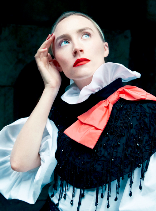 saoirseronan:Saoirse Ronan photographed by Erik Madigan Heck for Harper’s Bazaar UK