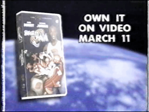shitpost-senpai:moonykun:mushroom-just-one:It is timei can’t believe space jam is finally on vhs, af