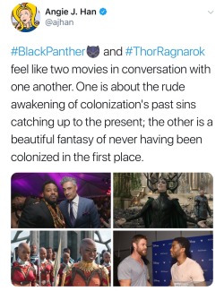 nerdyydragon:  Thor, watching the Dora train: this is very interesting T’Challa, watching Thor watch the training of the Dora, unsure how to proceed: really? Because Wakanda has a rich history of elite special forces made exclusively of women, and we
