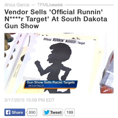 revolutionary-mindset:A vendor at a gun show this weekend in Sioux Falls, S.D. was spotted selling s