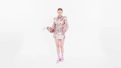 marcjacobs:Larsen Thompson dancing in Marc Jacobs Spring ‘17 for Harper’s Bazaar US