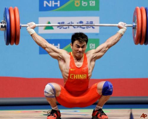 weightliftingcanadian:  I like Klokov as much as the next guy but I’m beyond tired of seeing him on my dash. These are the 2013 world championship winners from each weight class. Kind of interesting that China won ¾ of the lower weightclasses