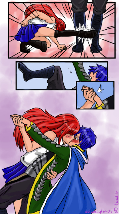 asiansaykimchi:I saw this meme thing idk what it is exactly and I also happened to see leons-7 draw 