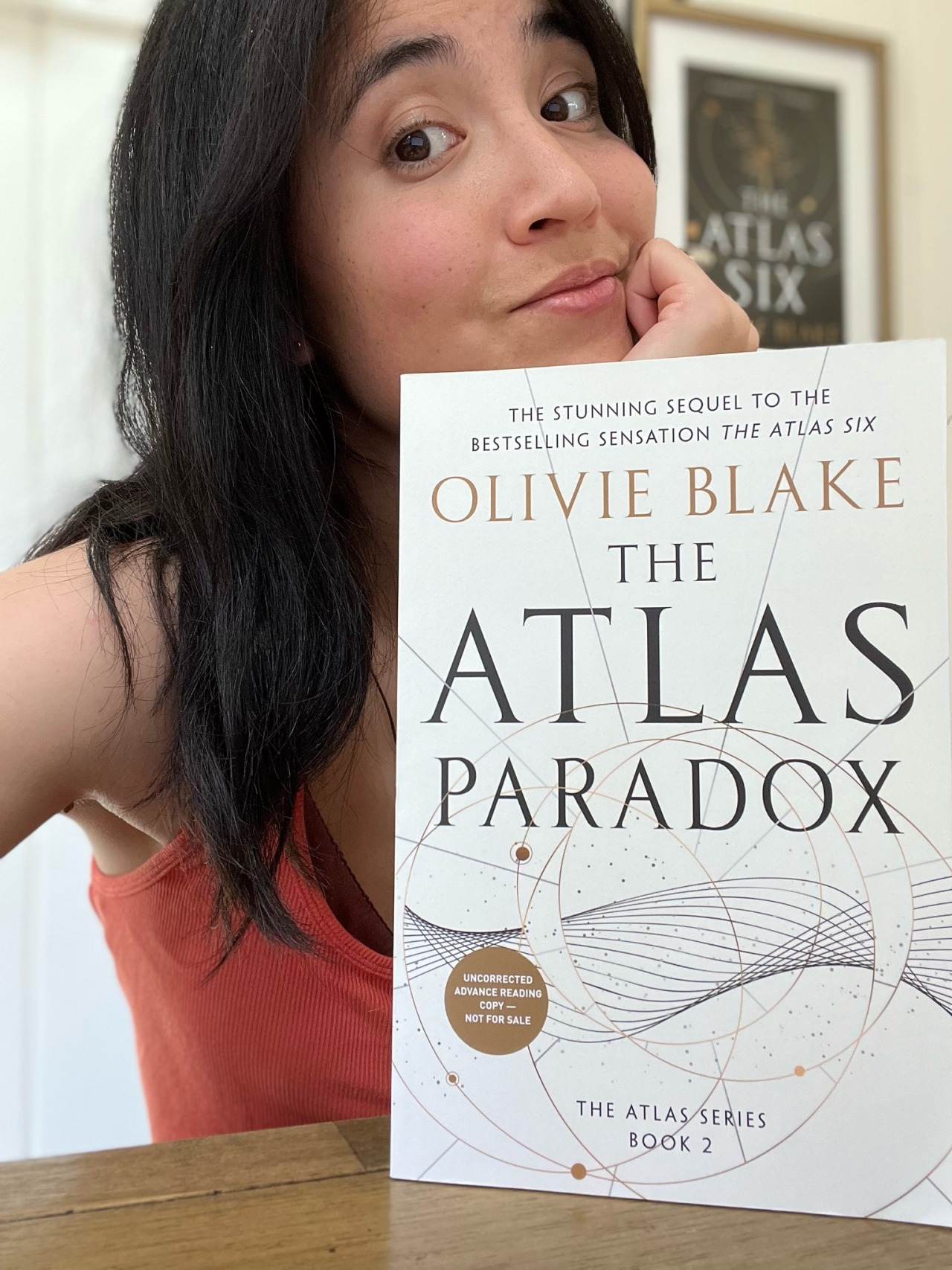 olivie blake — doing an ARC giveaway on instagram! you have 24