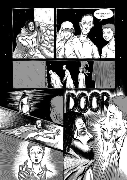 The Corpse Door Page 6. Updates every Tuesday - with a little bit of commentary over on the main sit