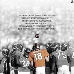 alaasnflanalysis:  Has and always will be my favorite athlete to ever play. Congrats, Sheriff, on becoming first all-time in career touchdowns. 509 and counting. ‪#‎GOAT‬