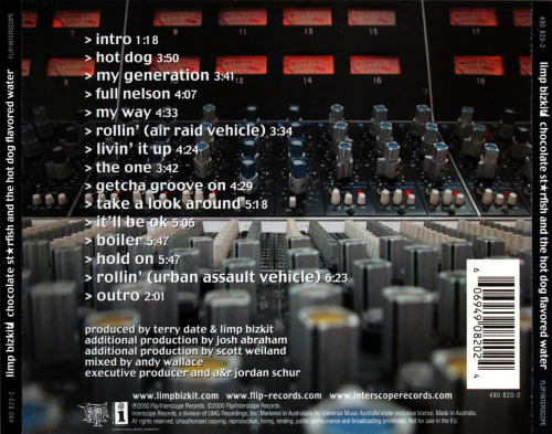 Limp Bizkit - Chocolate Starfish And The Hot Dog Flavored Water 2000