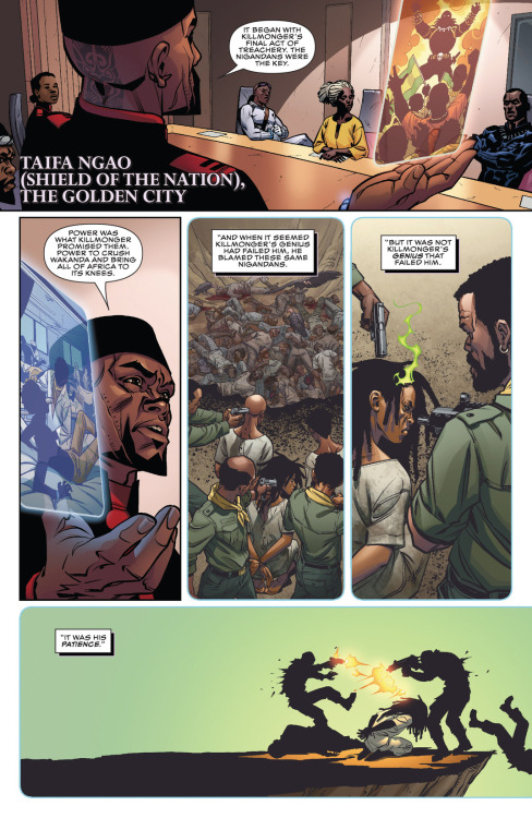 comixology: THE MAJESTY OF KINGS LIES IN THEIR MYSTIQUE, NOT IN THEIR MIGHT Black Panther #2 by Ta-N