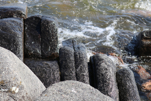 Östra lakholmsudden on Sibberön in lake Vänern, Sweden.