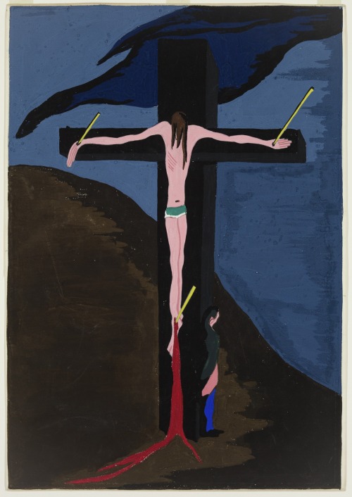 grupaok: Jacob Lawrence, from the series The Legend of John Brown, 1941