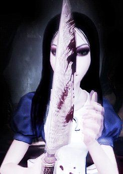 kamiira:  1 / ♠ of Alice's things  Vorpal Blade“ Your knife is necessary, but not sufficient. Always collect what’s useful. Reject only your ignorance and you may survive. ” - Cheshire Cat  