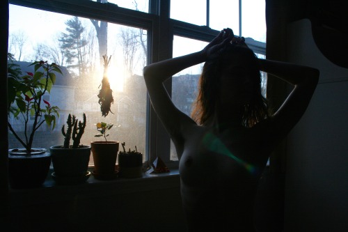 naked-yogi:  December 19, 2015 self-portrait by Anastasia (please don’t delete caption or repost) 