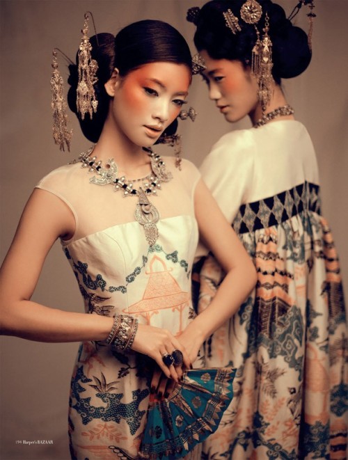 fashionalistick:EKSPLORASI TRADISIMarcella Tanaya, Dianna Lo and Katharina [Wynn Models] by Ryan Tan