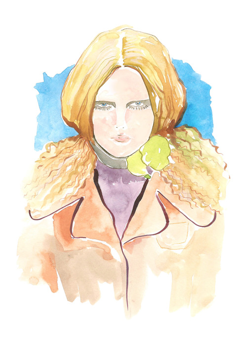 hungryvoid: #margiela #AW15 #fashionillustration @Margiela #pfw maisonmargiela