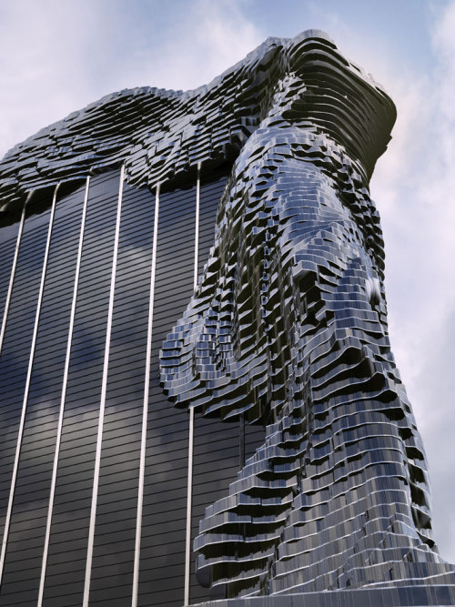 ryanpanos:  Designing Legends | Vasily Klyukin | Via In an era of skyscraper frenzy, where the world’s metropoles compete for the record of the tallest tower (with buildings as high as 1000 meters being reportedly under construction), a young businessman