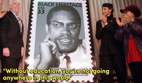 the-movemnt:  Tuesday marks 52 years since Malcolm X was assassinated in the Audubon Ballroom in New York City on Feb. 21, 1965. Read more of his quotesfollow @the-movemnt