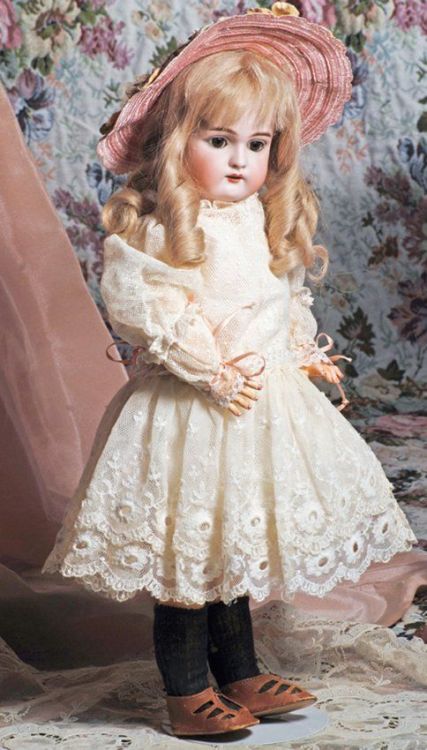 XXX doll-coven:  Antique German Bisque Doll  photo